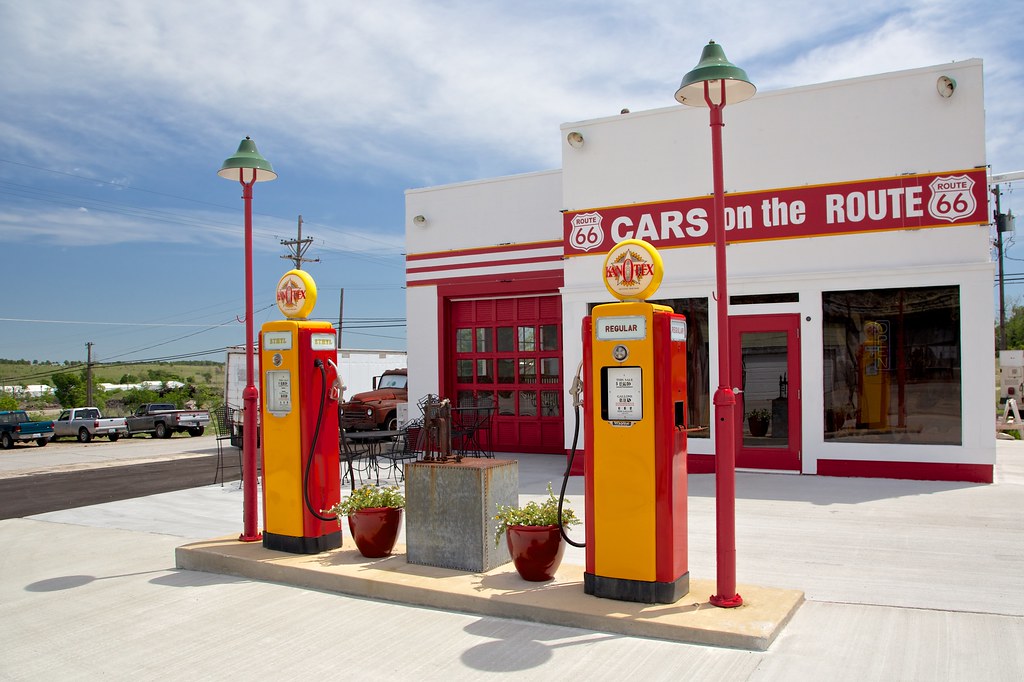 KS Galena Cars on the Route Len Wright Flickr