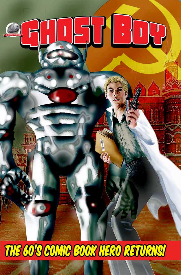 Ghost Boy cover “LOST” COMIC HERO REVIVED During the