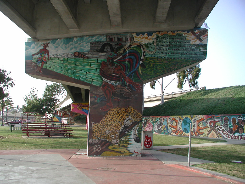 Chicano Park Murals at Chicano Park in San Diego. xelipe Flickr