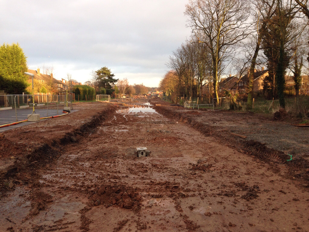 Bramcote Lane looking east 26/12/13 herveum Flickr