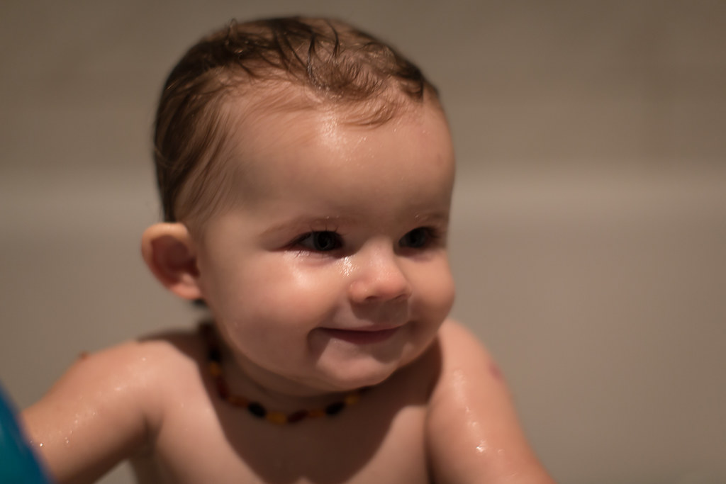 Bathtime! Time for Isabella to get a bath! Tonight I decid… Flickr