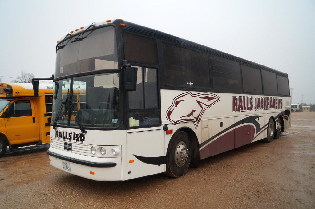 Ralls Jackrabbits Van Hool T940 1 One of Ralls ISD's acti… Flickr