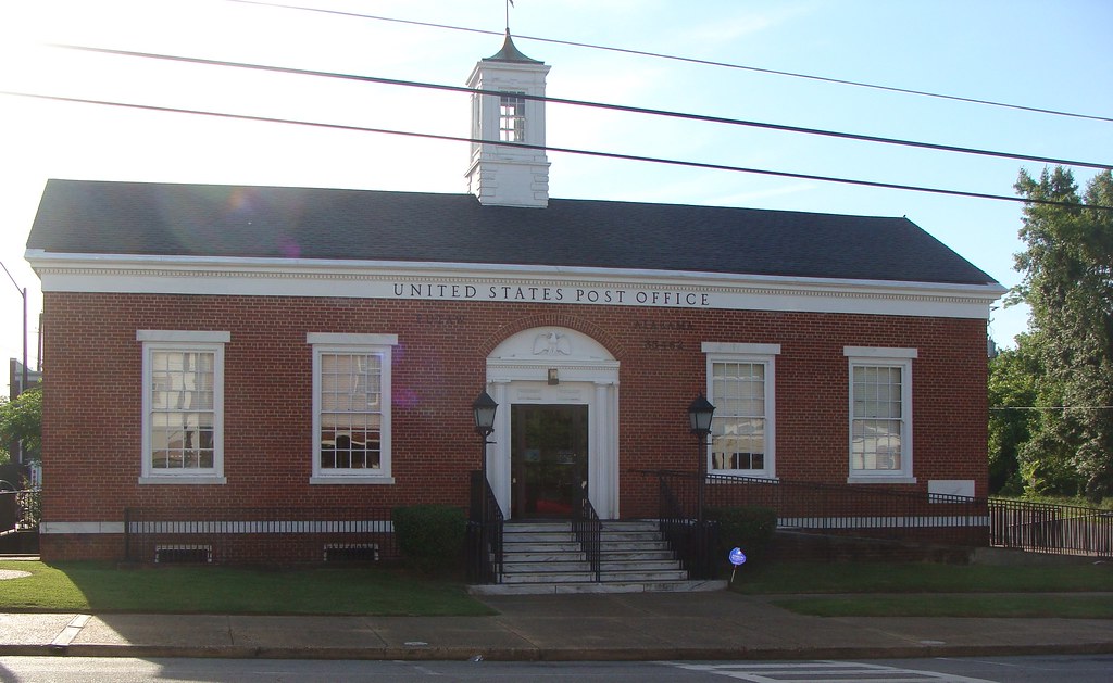 Post OfficeEutaw, Al. Built in 1938. Lamar Flickr