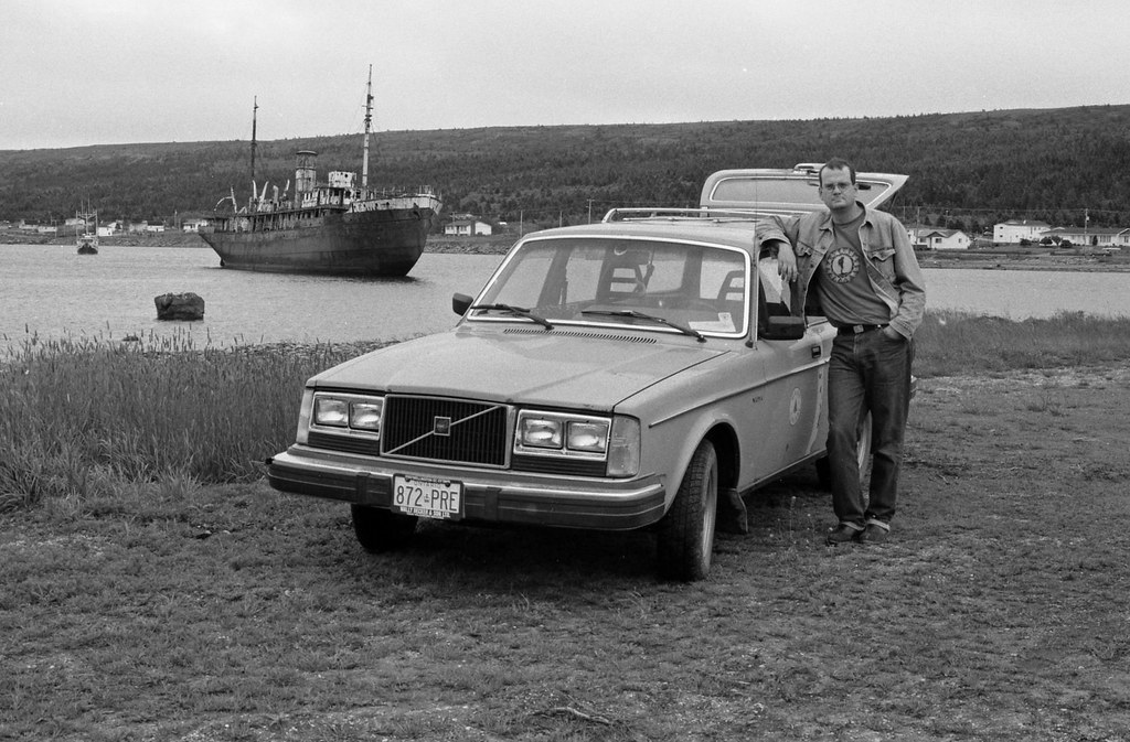 Me and SS Kyle, Harbour Grace NL, 1995 Jon Archibald Flickr