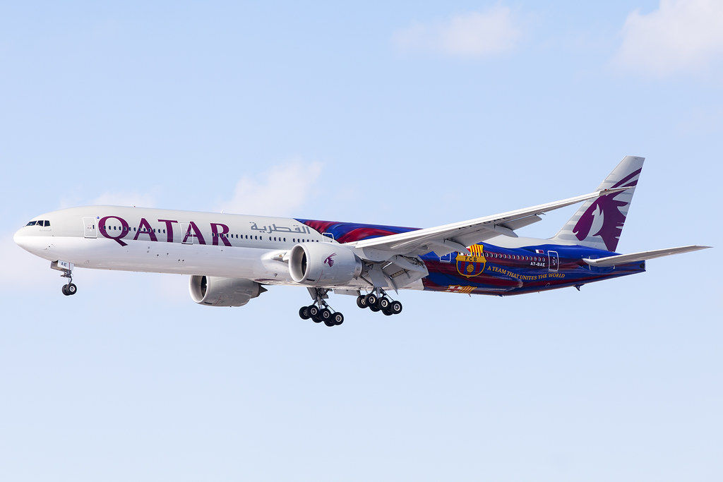 A team that unites the world Qatar Airways Boeing 777300… Flickr