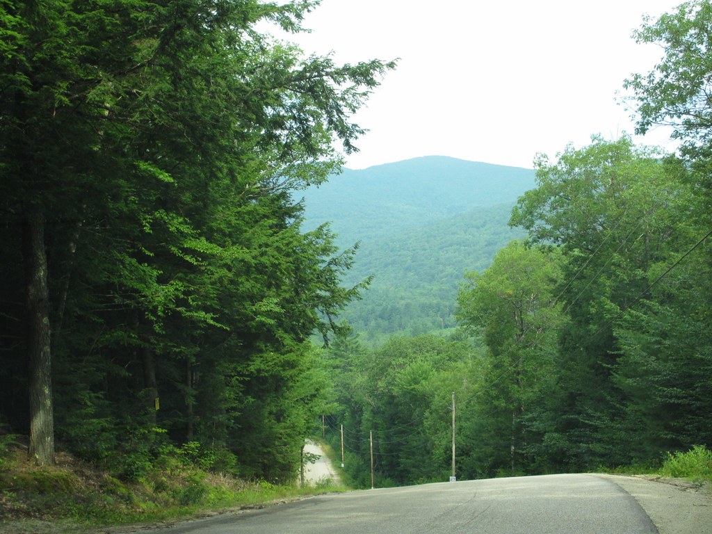 Hilly road and trees, Tuftonboro, New Hampshire Paul McClure Flickr