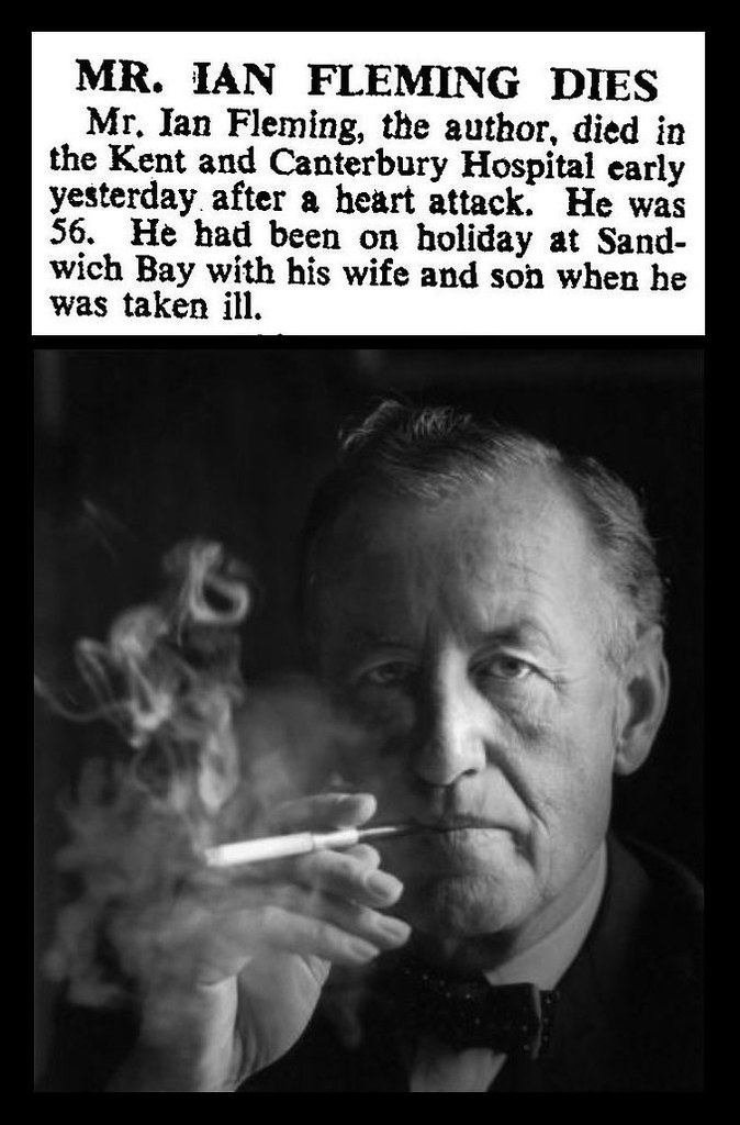 12th August 1964 Death of Ian Fleming Bradford Timeline Flickr