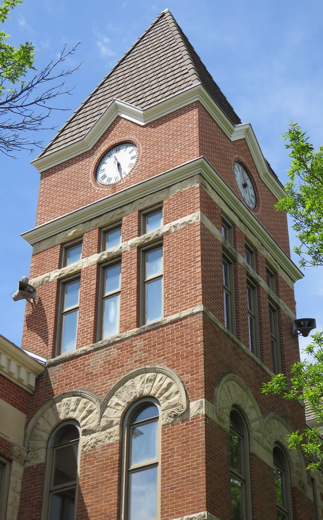 Richland County Courthouse Tower (Richland Center, Wiscons… Flickr