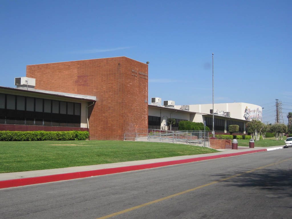 Bell Gardens High School Administration and A Hall Flickr
