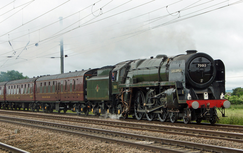 70013 'Oliver Cromwell' Biggleswade London King's Cross … Flickr