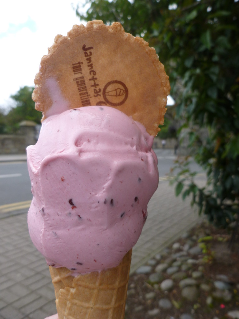 bramble sorbet Frozen yumminess in St. Andrews. peeriemoot Flickr