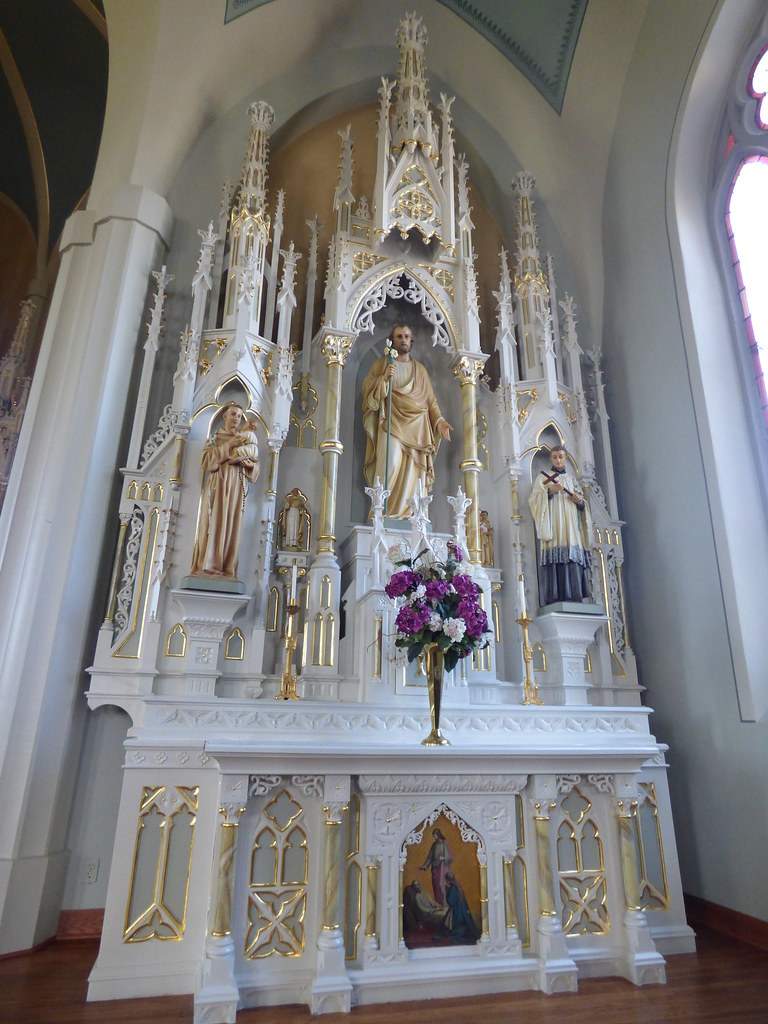 Sacred Heart Church, Templeton, IA St. Joseph altar conlymarie Flickr
