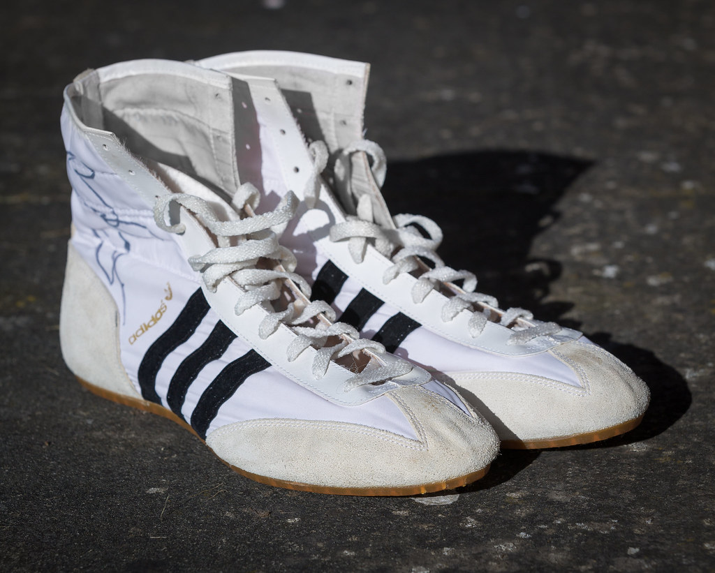 FIT FOR A QUEEN These Adidas Hercules wrestling Boots are … Flickr