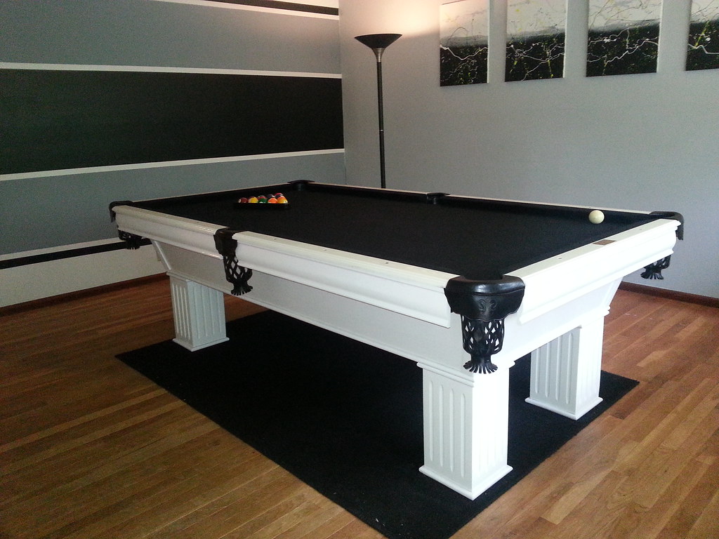 Black and White Pool Table Black and White Pool Table Flickr