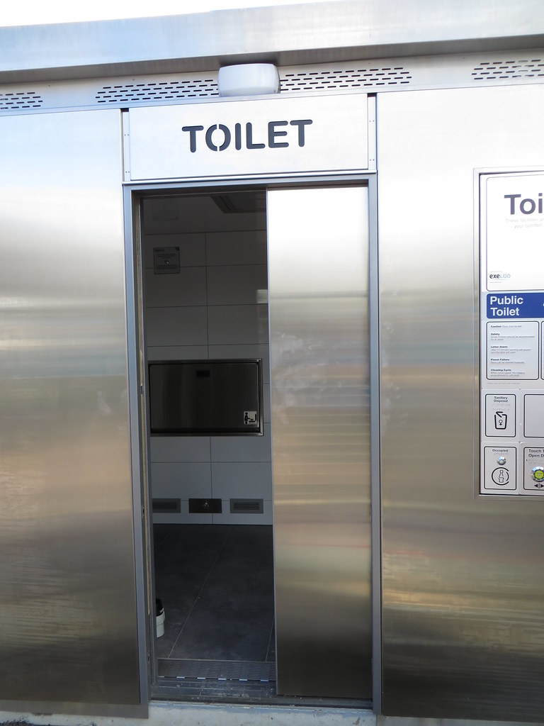 Tea Tree Plaza interchange upgrade New Exceloo stainless s… Flickr