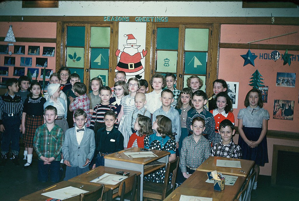 RIVER ROUGE Ann Visger school class (1958) Another class … Flickr