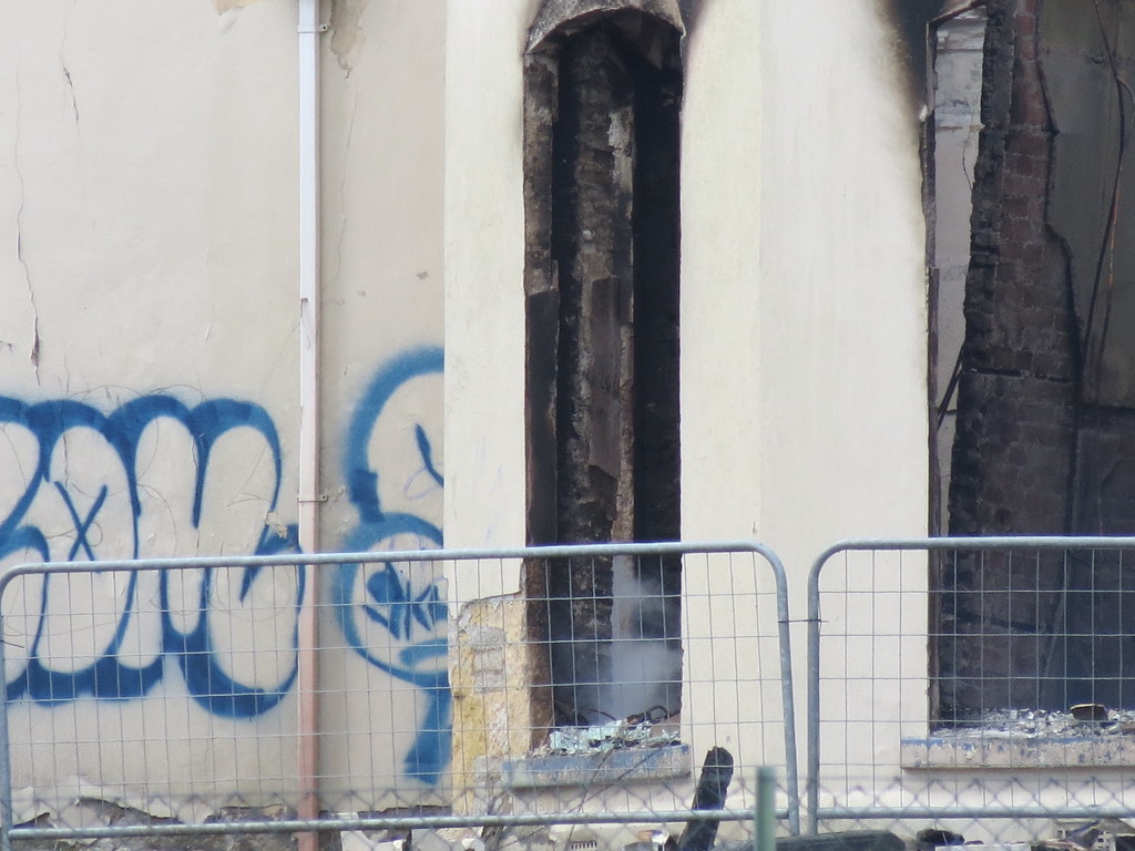 Kiltrasna House,Kingsley School ,Bideford. After the fire … Flickr