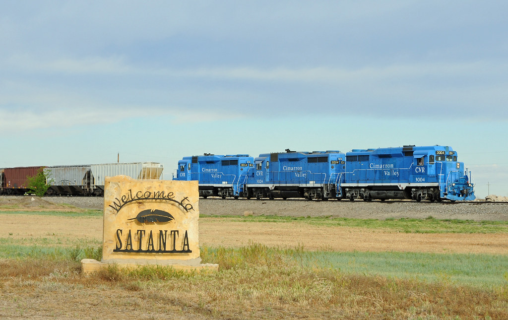 to Satanta! Its classic power from EMD that drew U… Flickr