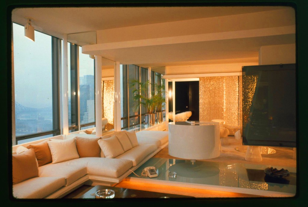 Living Room Kaiser Apartment Paul Rudolph New York City … Flickr