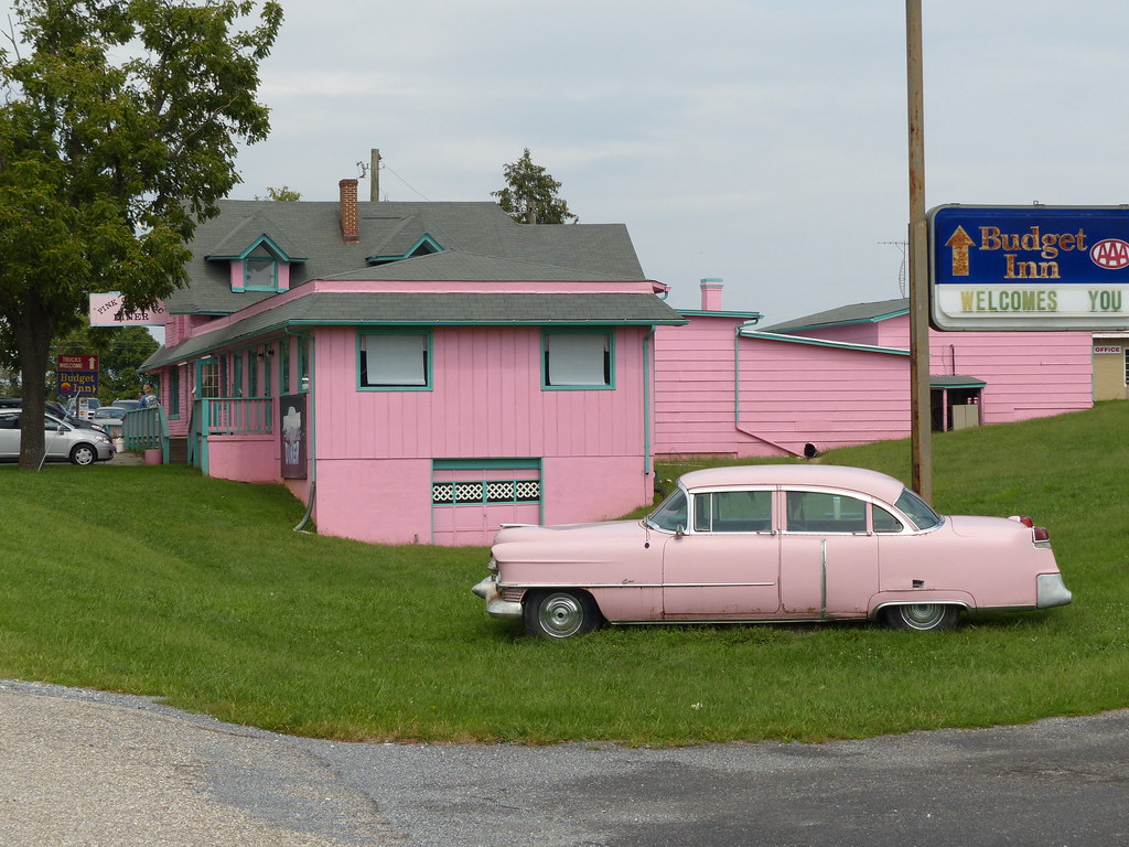 Pink Cadillac Diner, near Natural Bridge, Virginia Flickr