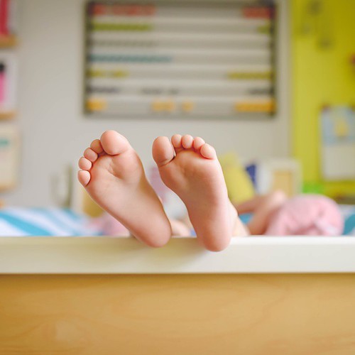I'm just as obsessed with my toddlers feet as I am my baby… Flickr