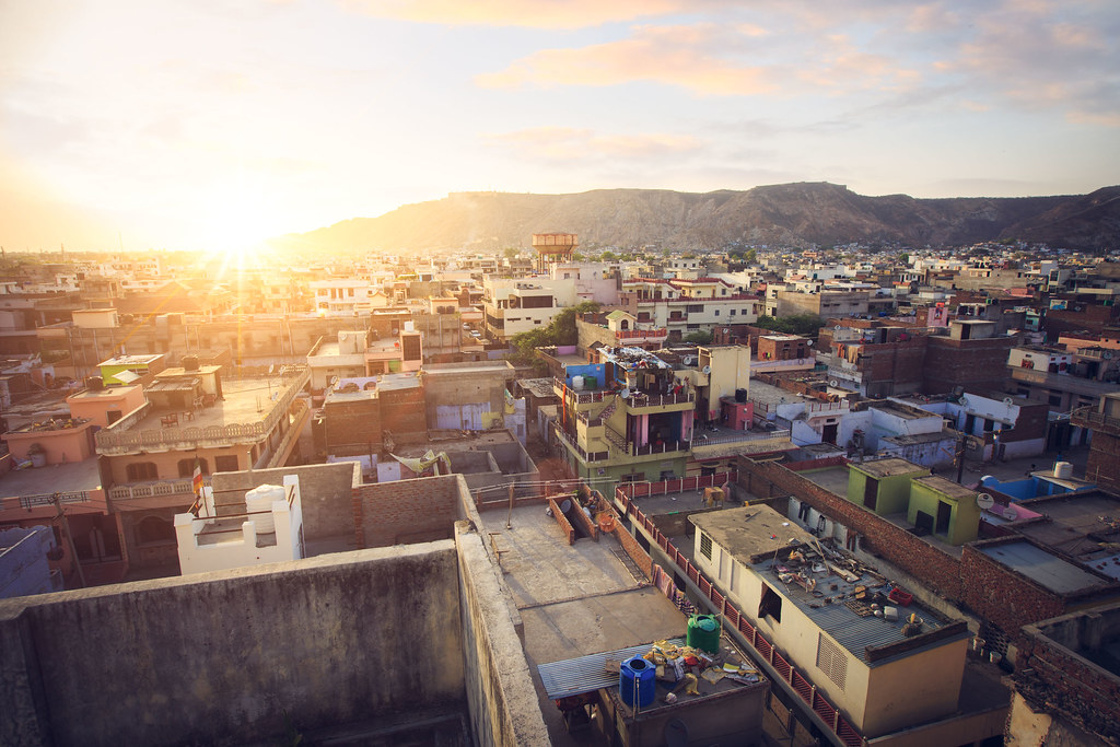 Jaipur lights Shot of Jaipur, Rahjastan, India, during my … Flickr