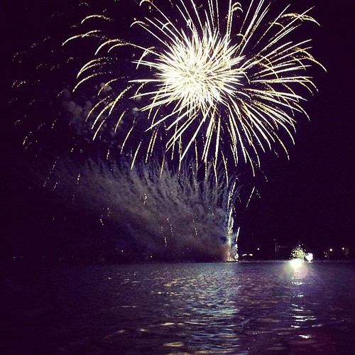 Canada Day Fireworks at the Lac du Town Dock From t… Flickr