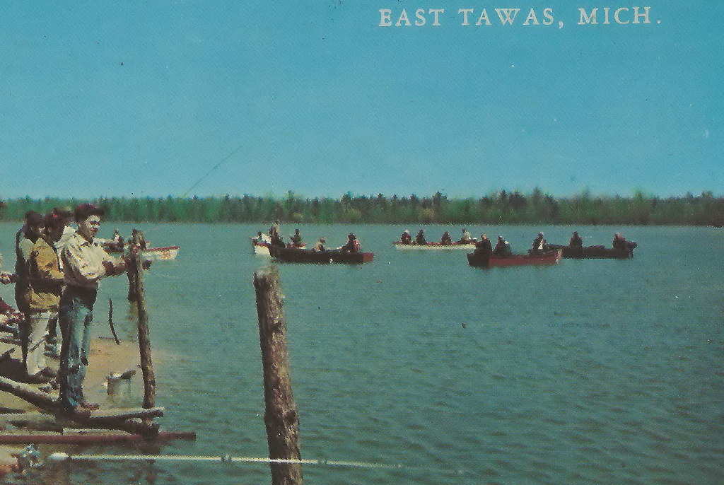 NE East Tawas MI 1940s Unusual Perch Fishing History Very … Flickr