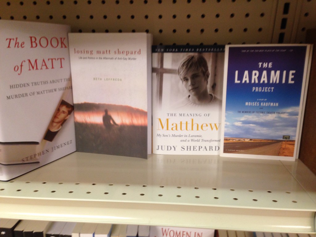 University of Wyoming Bookstore Shelf The Matthew Shepa… Flickr