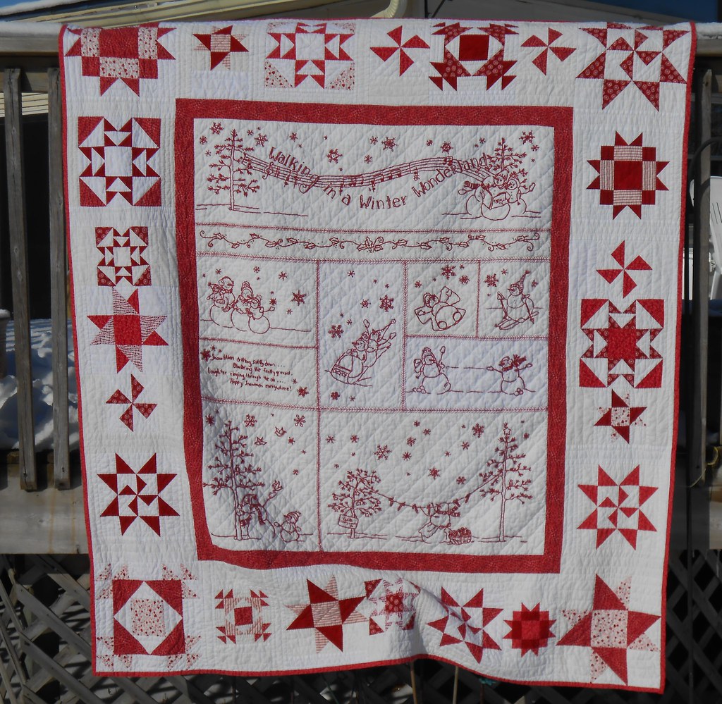 029 Winter Wonderland QuiltA pattern from Crabapple