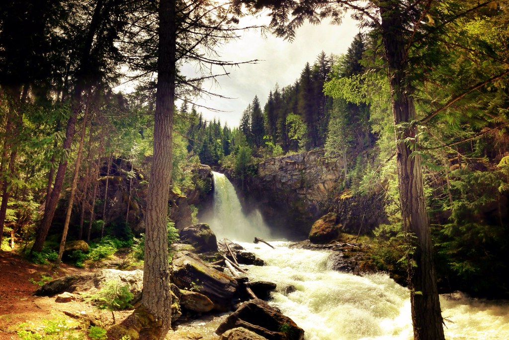 Sutherland Falls In Blanket Creek Provincial Park south of… Flickr