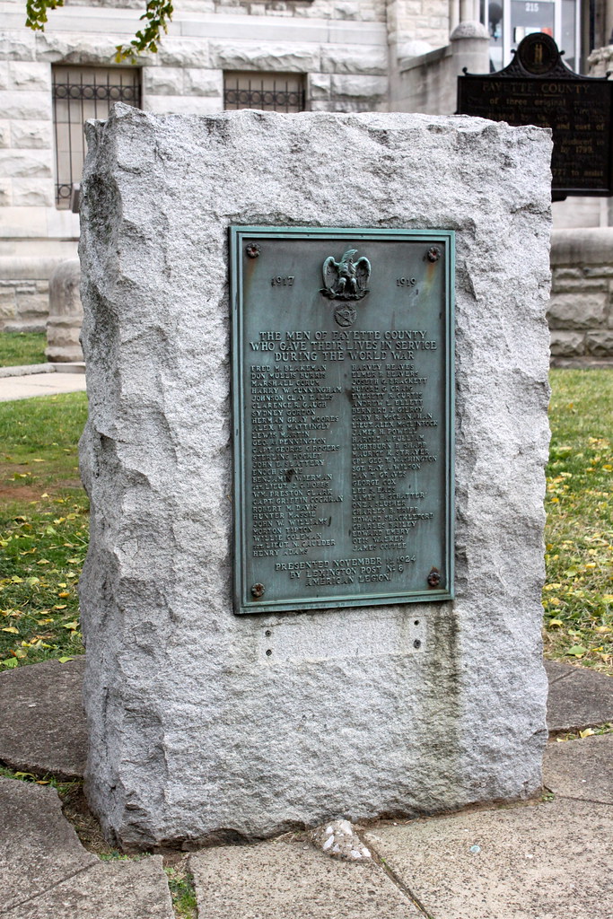 Lexington, KY WWI Memorial Located on the grounds of the f… Flickr