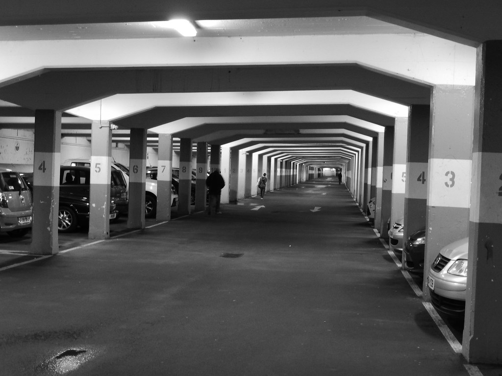 Underground Car Park, Hastings, Sussex. UK. a photo on Flickriver