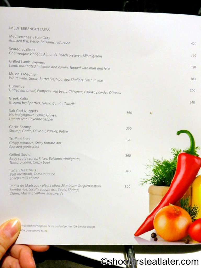 Beach Club menu Mövenpick Hotel Mactan Leslie Flickr