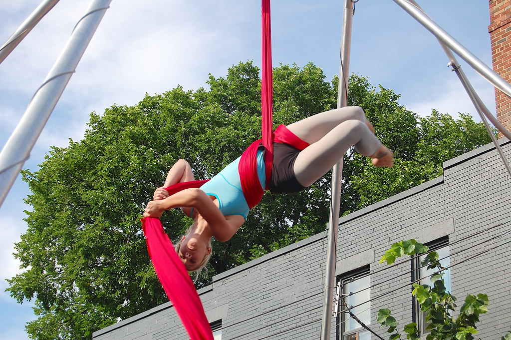 Aerial Silk Performer July 21, 2013. Aerial silk performer… Flickr