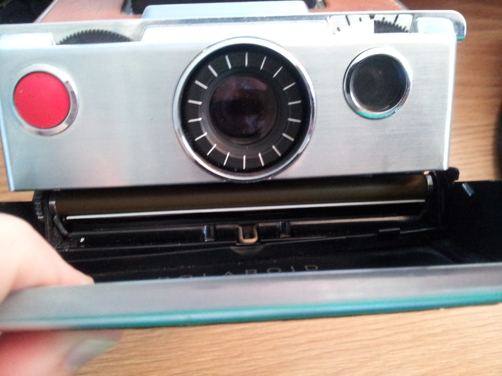 polaroid film stuck Kathleen Frank Flickr