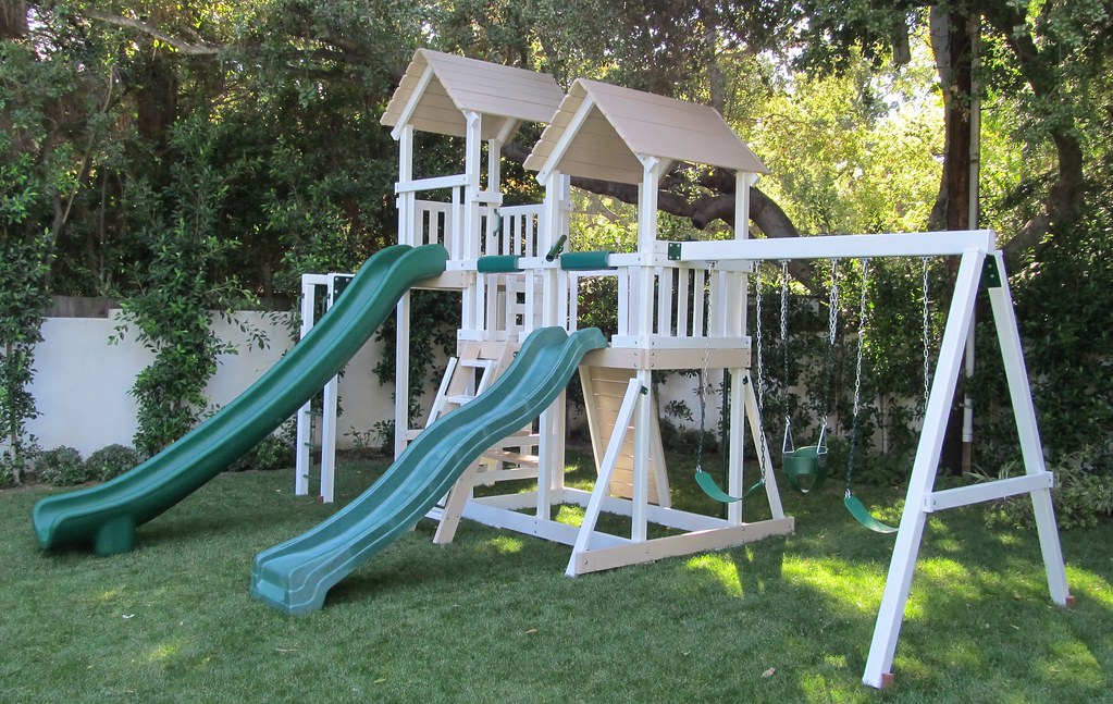 IMG_2052 Poly Vinyl Swing Sets Swing Set Solutions Flickr