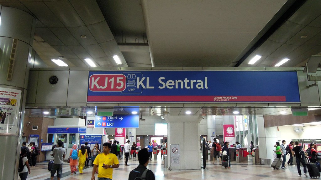 Stesen Komuter Kl Sentral (Kuala Lumpur Sentral railway st… Flickr