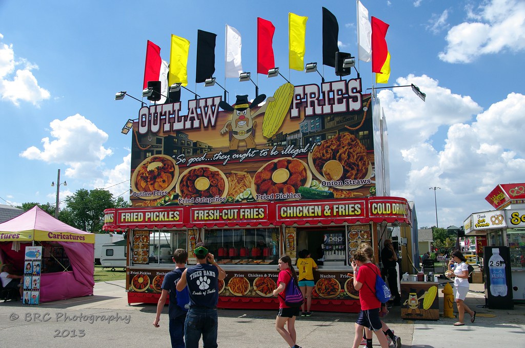 Outlaw Fries Kansas State Fair Grounds concession stand … Flickr