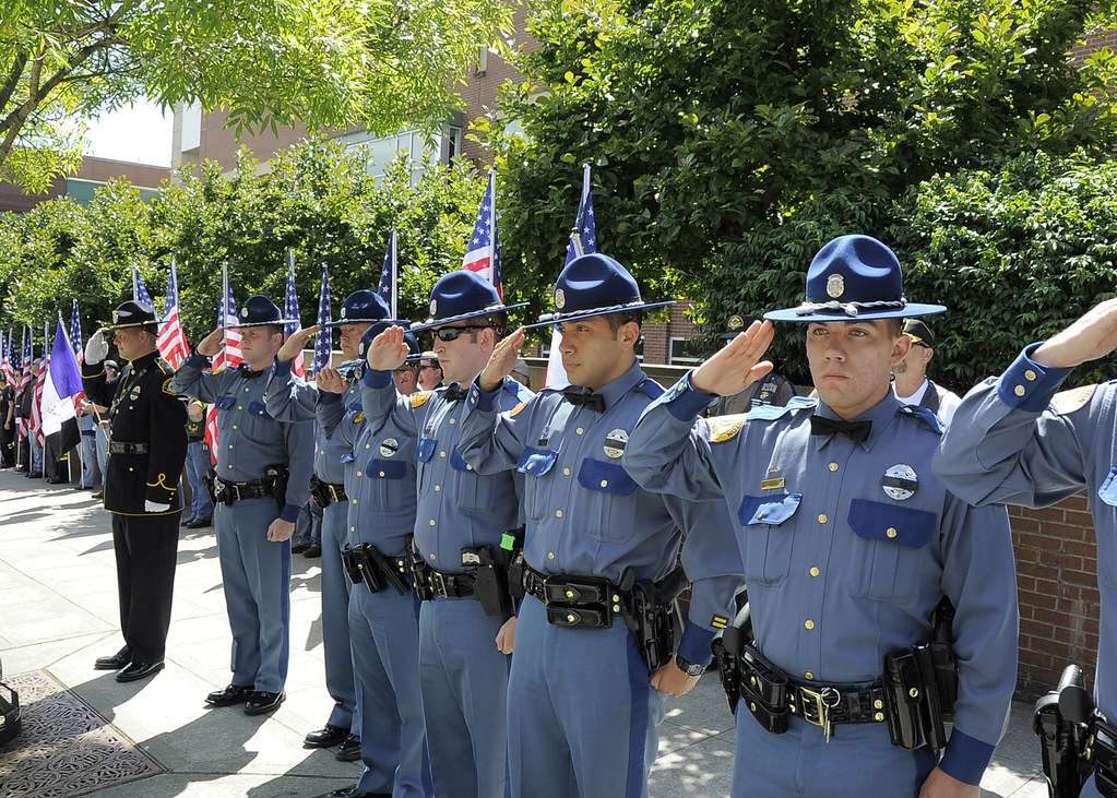Memorial Service for Trooper Sean O'Connell_Troopers salut… Flickr