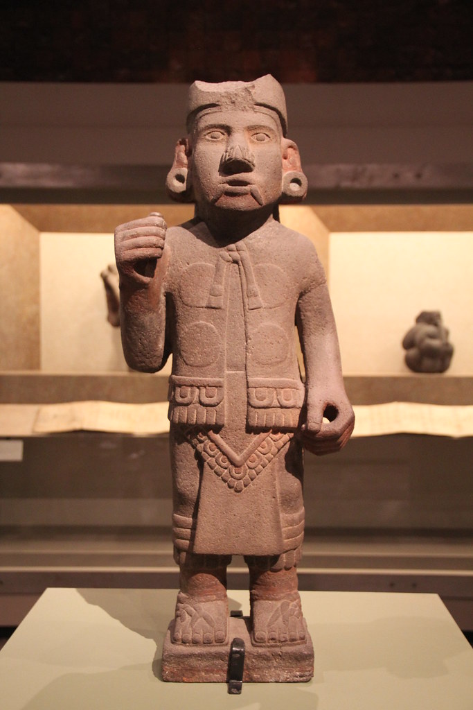 Aztec Stone Statue Aztec (Mexica) Gallery, INAH, National … Flickr