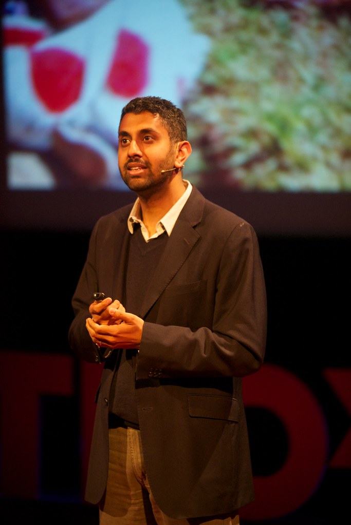 Vinay Nair speaking live at TEDxExeter 2014 Vinay Nair spe… Flickr