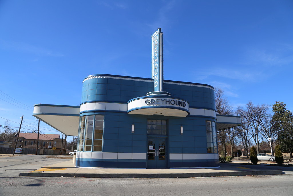 Blytheville Arkansas, Greyhound, Bus Station, Art Deco, Mi… Flickr