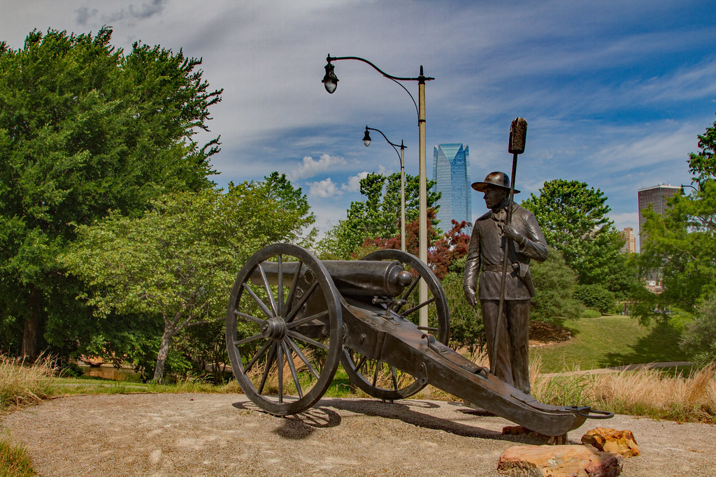 Boomer Oklahoma Land Run Monument Plain Adventure Flickr