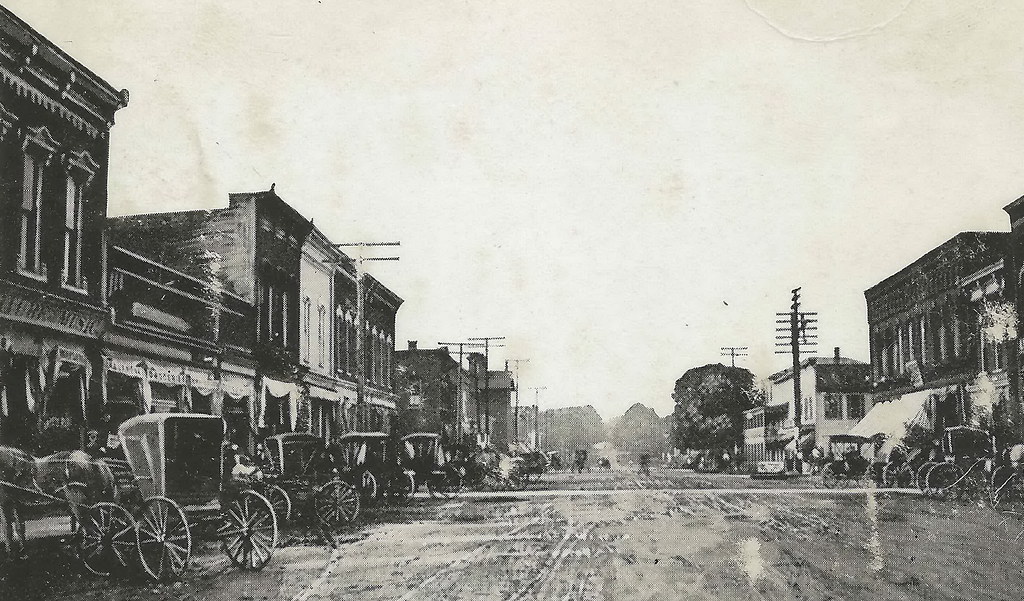 CEN Ovid MI 1907 EARLY Downtown Stores & Businesses Furnit… Flickr