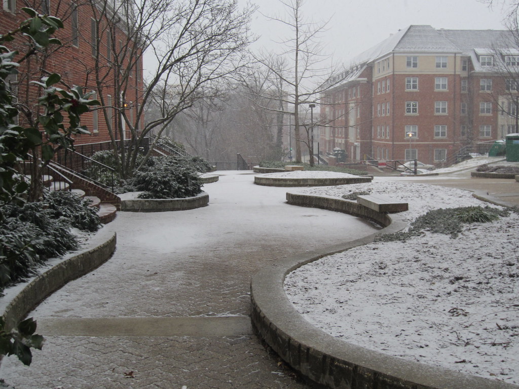 Sidewalks Covered Outside Allegany Hall Jordan Tessler Flickr