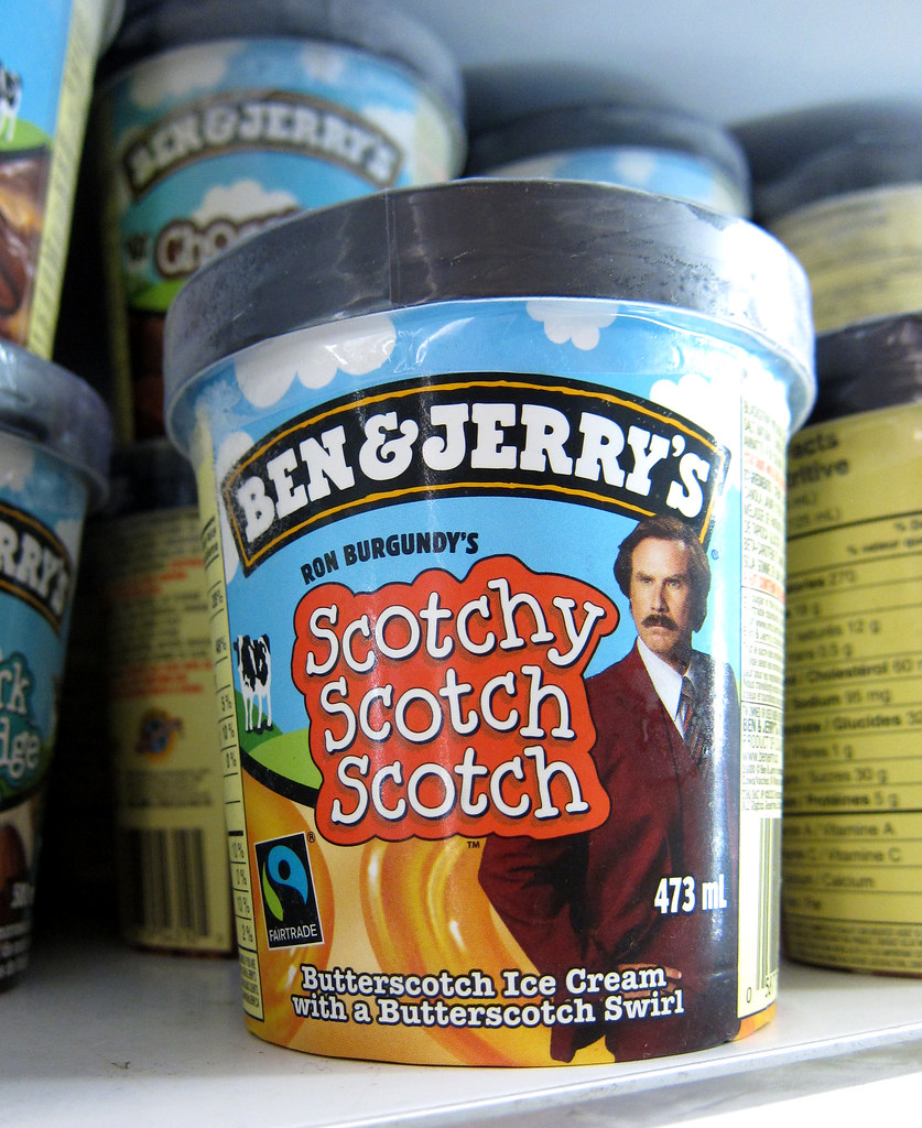 Ron Burgundy's Scotchy Scotch Scotch Ice Cream Shelf Life Taste Test Flickr