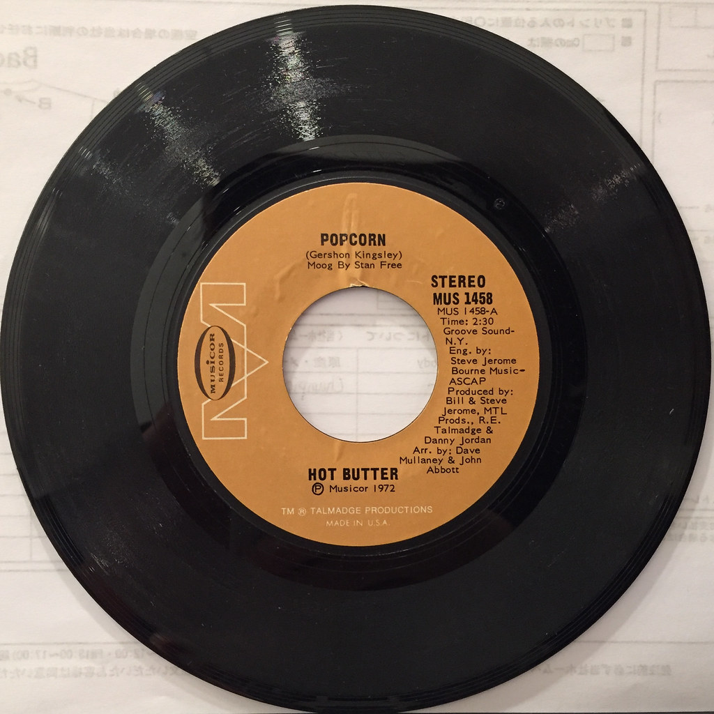 HOT BUTTERPOPCORN(RECORD SIDEA) VINYL7 RECORDS Flickr