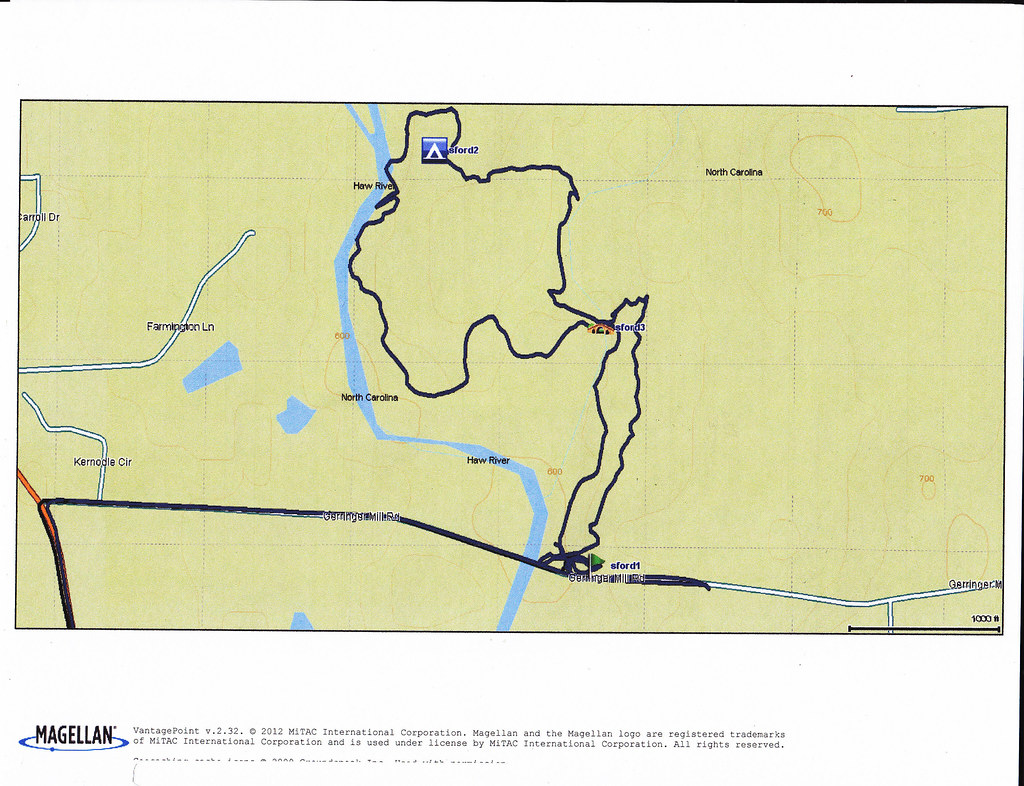 shallowford nature preserve track track of my walk in the … Flickr