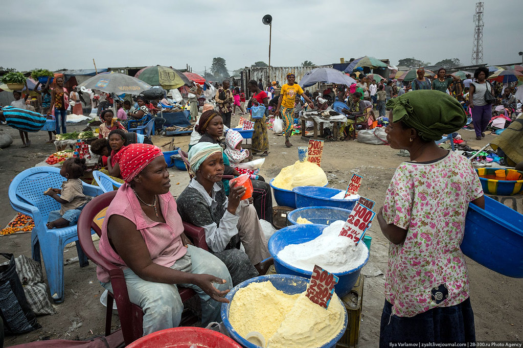 Market, Kinshasa Ilya Varlamov Flickr